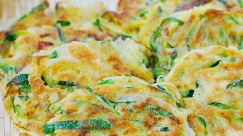 Savory Korean Zucchini Pancakes