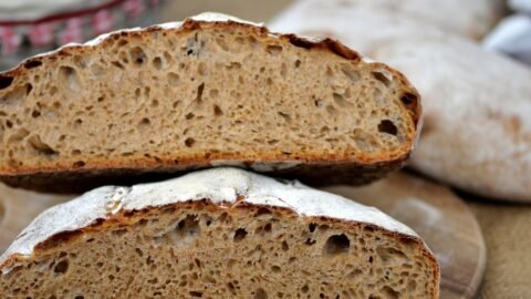 peach breakfast bread