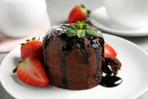 Vegan Chocolate Lava Cake
