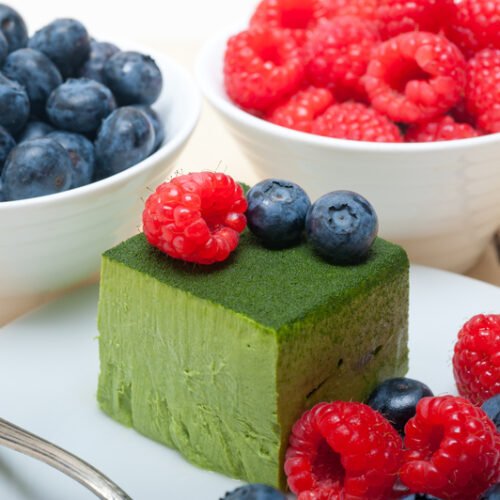 Matcha Mousse Cake