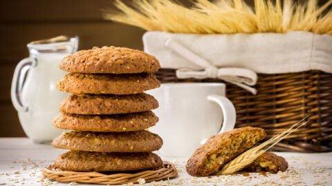 Tahini Oatmeal Cookies