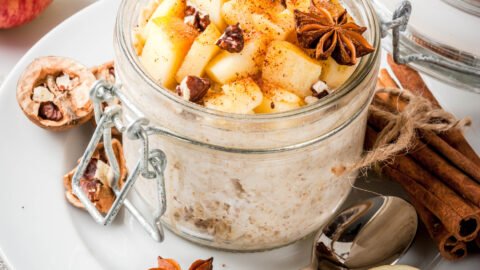 Apple Pie Overnight Oats