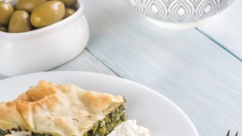 Vegan Greek Spinach Pie (Spanakopita)