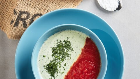 Tomato and Cucumber Gazpacho