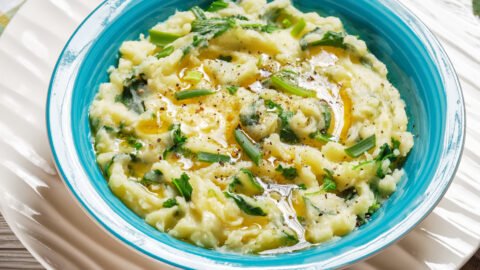 Vegan Irish Colcannon with Kale