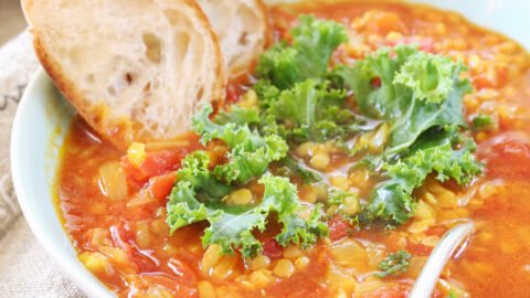 Spicy Split Pea Soup