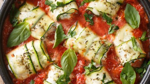 Zucchini Involtini with Cashew Ricotta