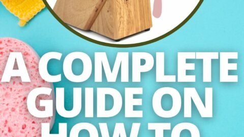 Title-A Complete Guide on How to Clean a Knife Block