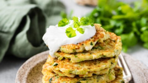 Corn and Zucchini Fritters