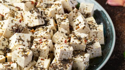 Vegan Tofu Feta Cheese