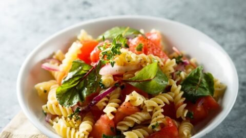 Tomato Basil Pasta Salad