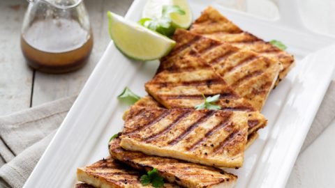 Grilled Marinated Tofu Steak