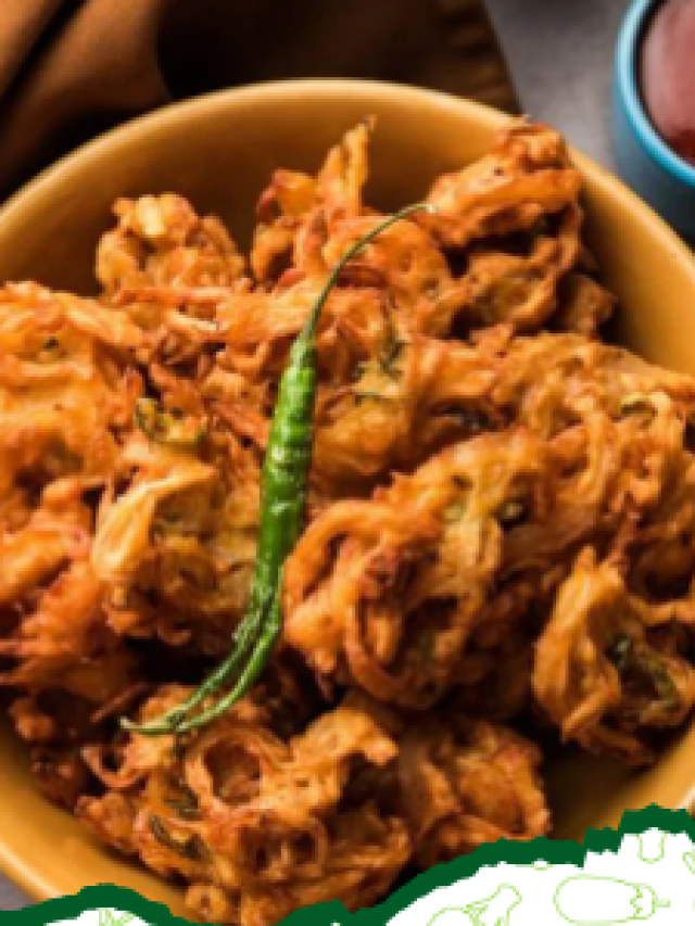 INDIAN VEGETABLE FRITTERS (PAKORA)