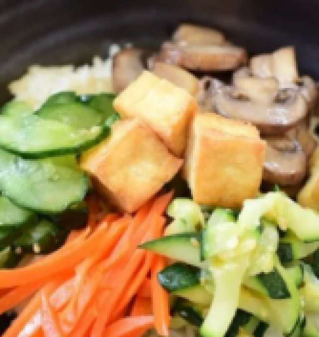 VEGAN TOFU BIBIMBAP