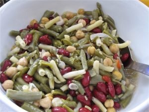 Yummy Bean Salad / Flickr / Alexandria Perone