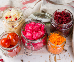 Fermented foods are also good example of raw food.