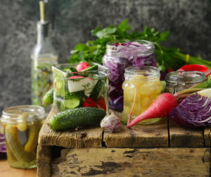Raw food examples.