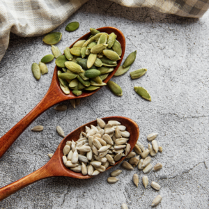 Pumpkin Seeds vs. Sunflower Seeds