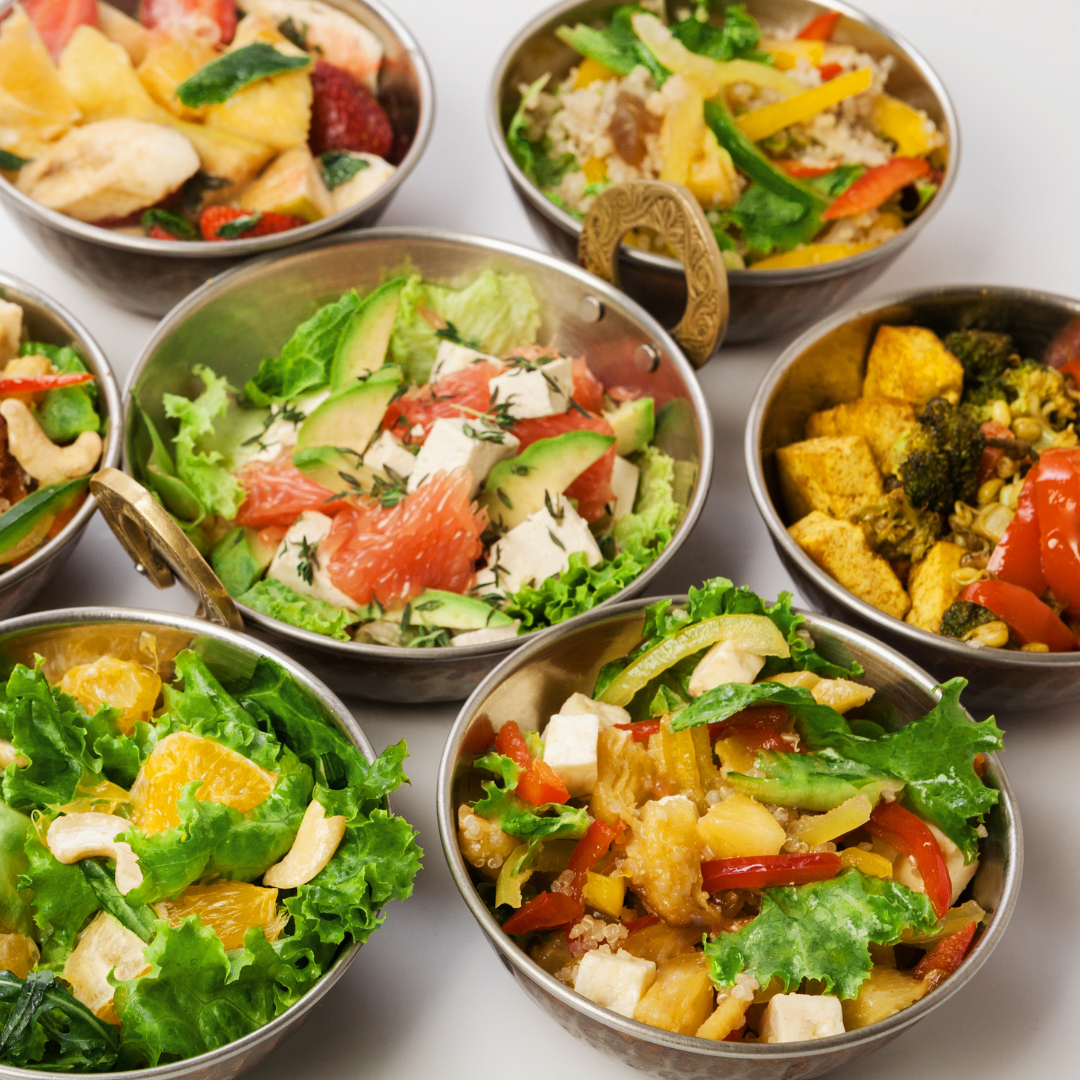 Vegan Indian Buddha Bowls.