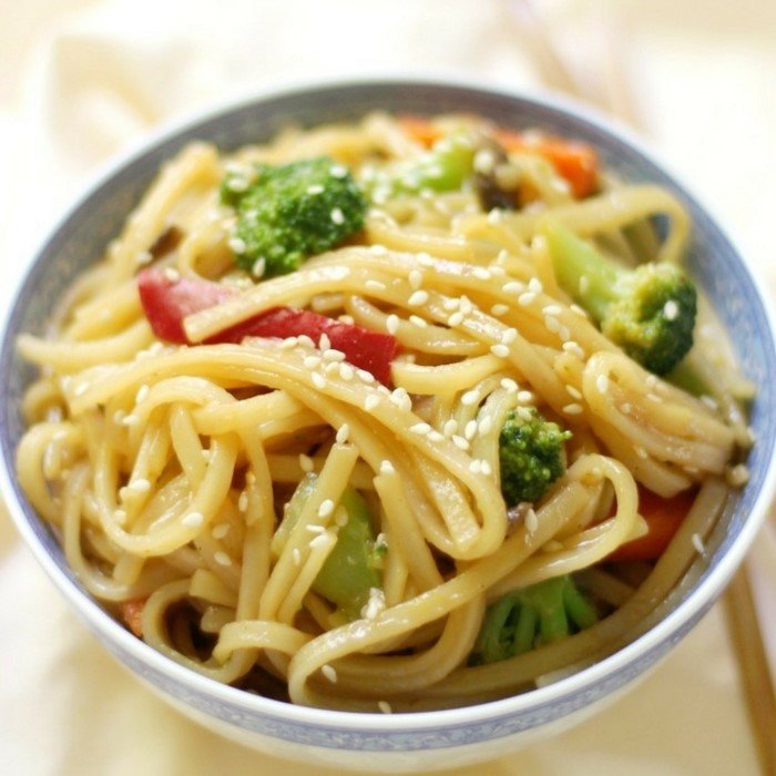 10minute Glutenfree Vegetable Lo Mein Vegan Allergyfree