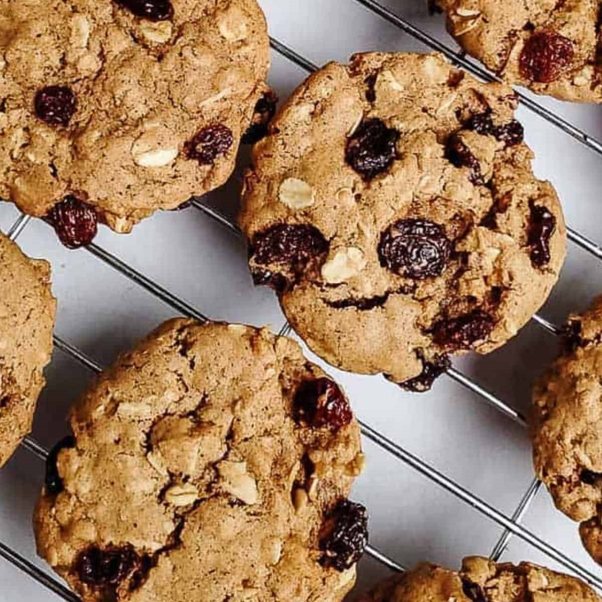 Best Vegan Oatmeal Raisin Cookies