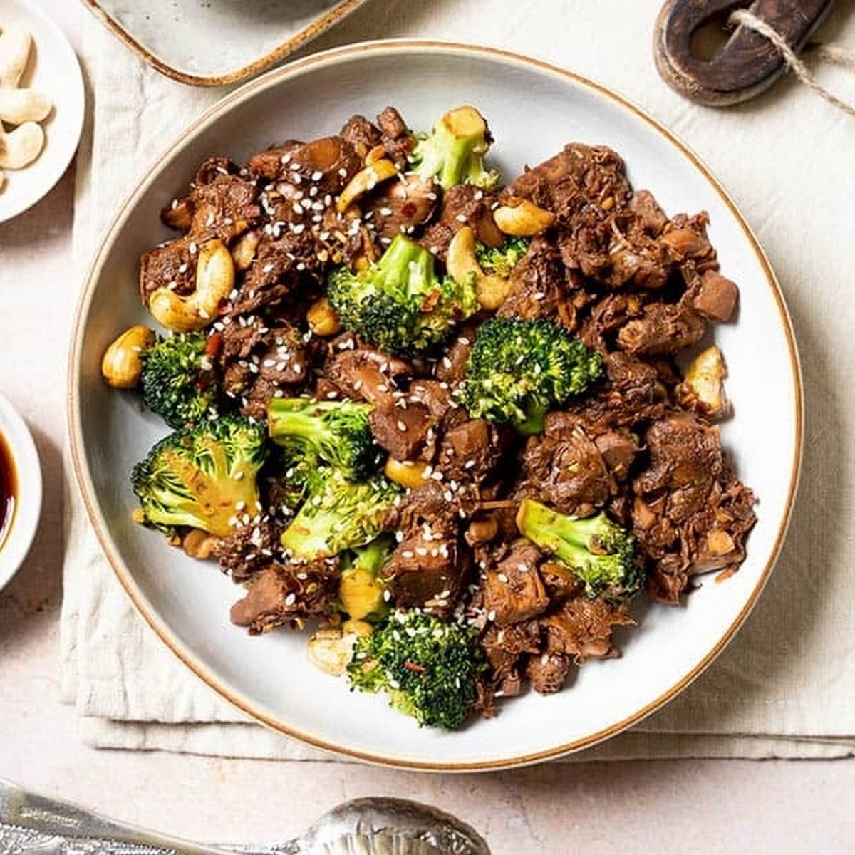 Chinese Jackfruit Stir Fry Vegan Beef And Broccoli