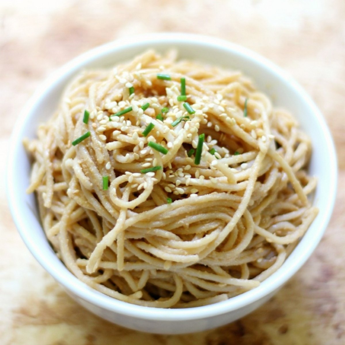 Cold Sesame Peanut Noodles Glutenfree Vegan