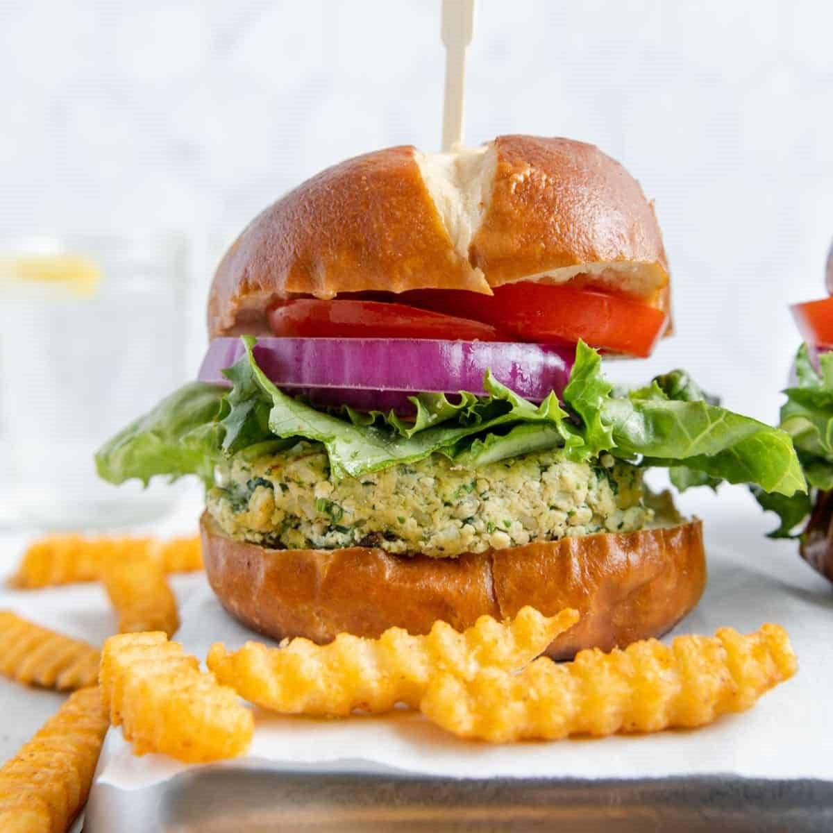 Easy Flavorful Grilled Vegan Tofu Burgers Best Served Vegan