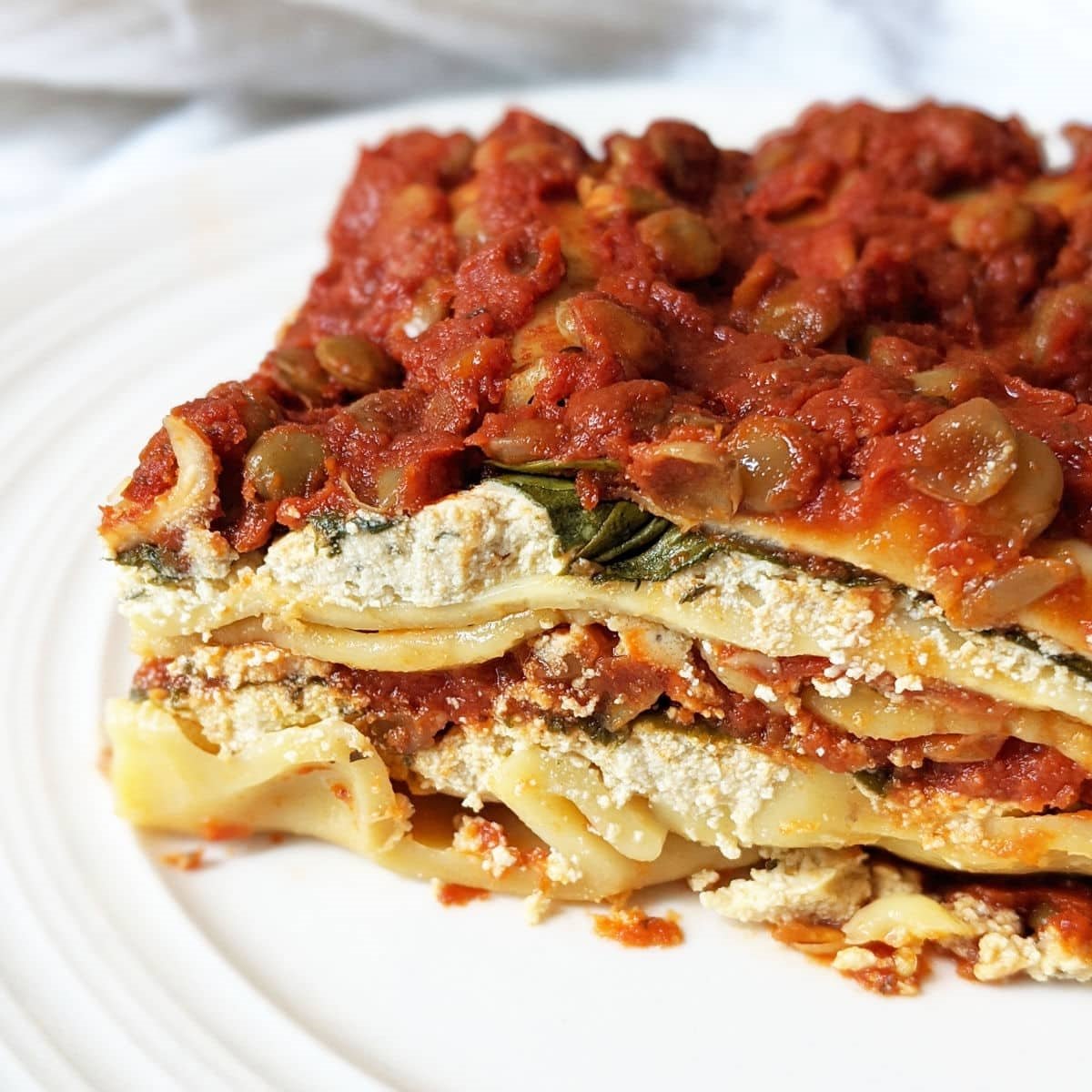 Easy Healthy Vegan Lasagna