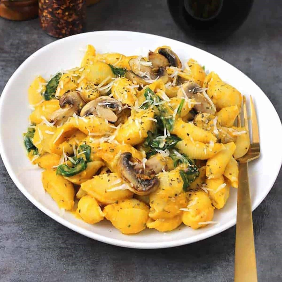 Easy Roasted Butternut Squash Pasta Healthy Vegan