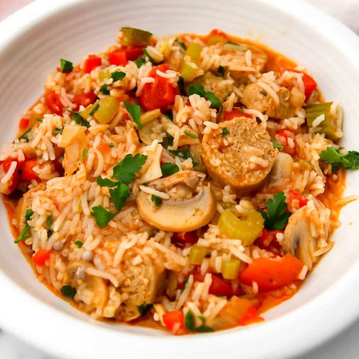 Easy Vegan Jambalaya