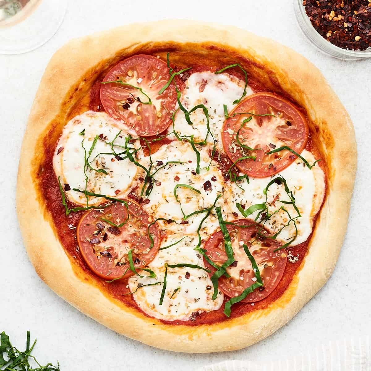Easy Vegan Pizza With Homemade Dough