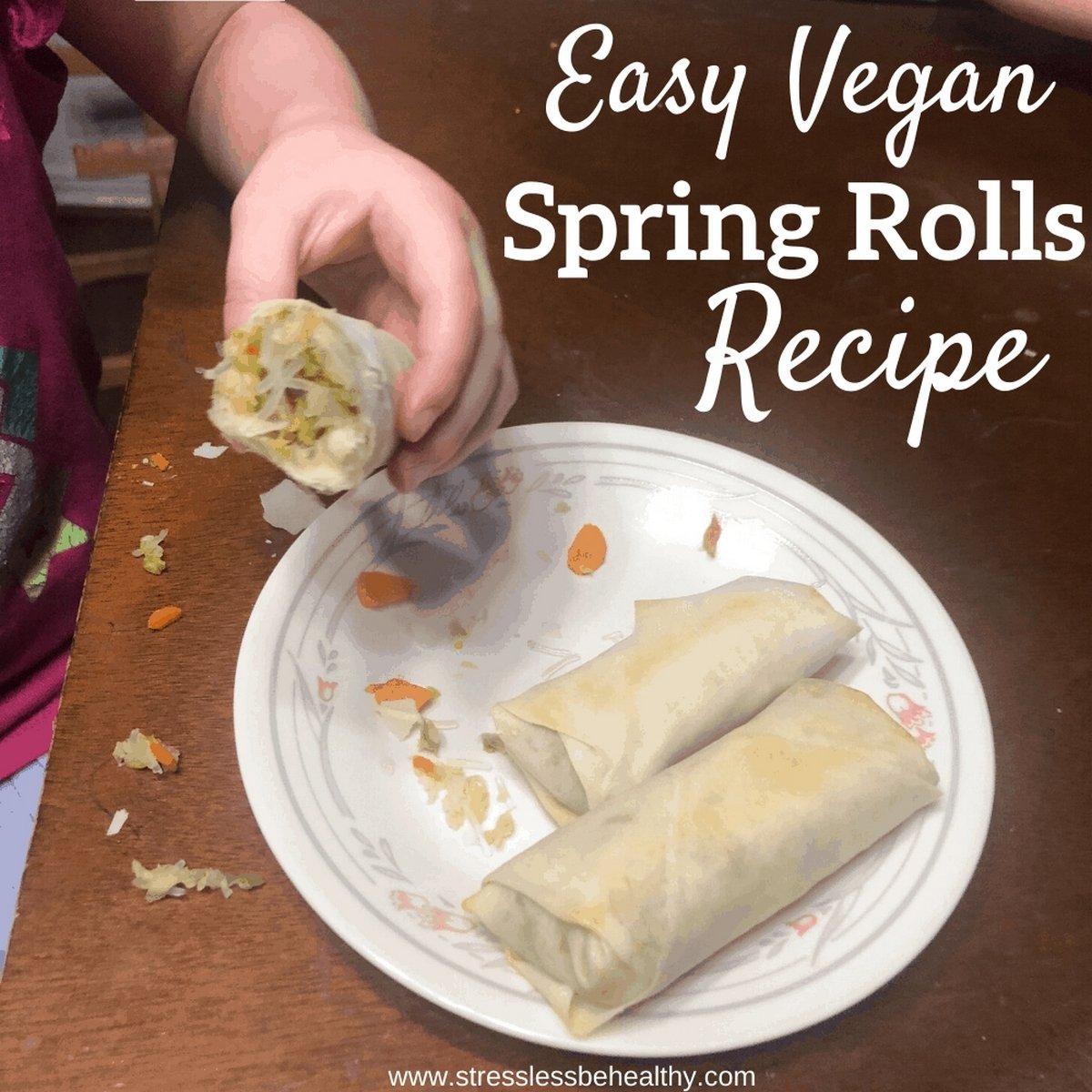Easy Vegan Spring Rolls Recipe Healthy Vegan Recipes