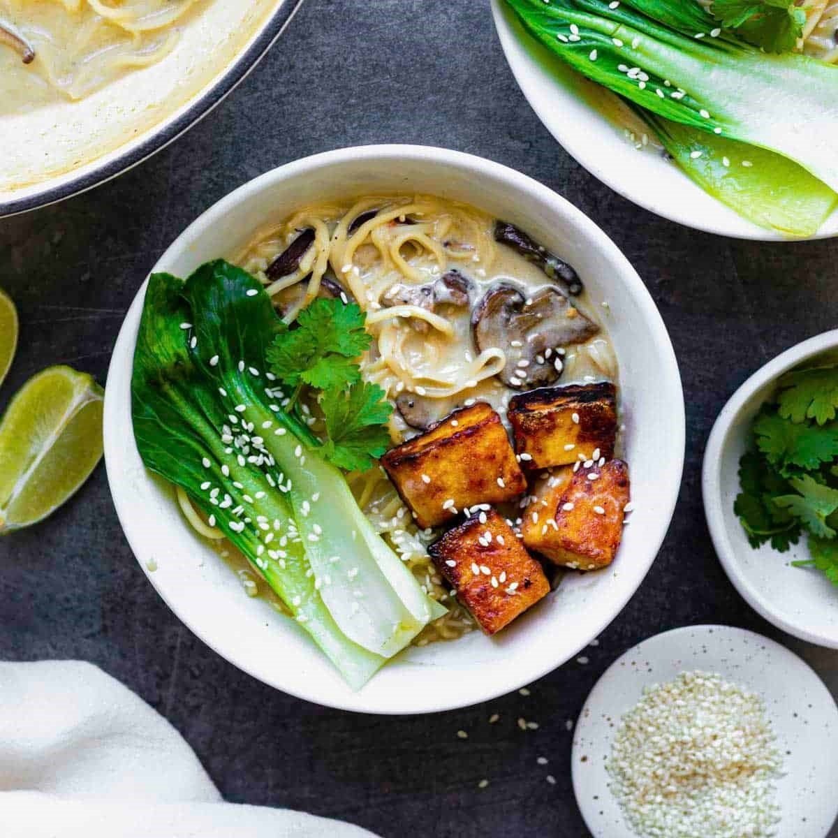 Easy Vegan Tofu Ramen