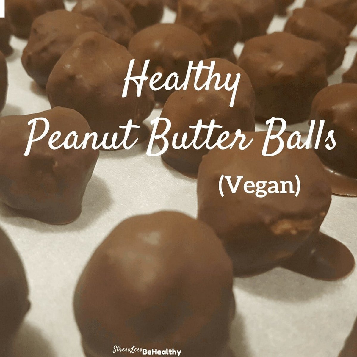 Healthy Peanut Butter Balls Vegan