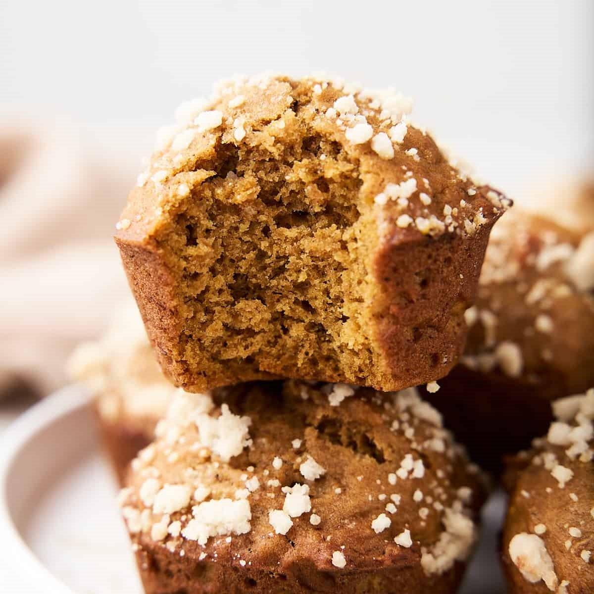 Healthy Pumpkin Banana Muffins