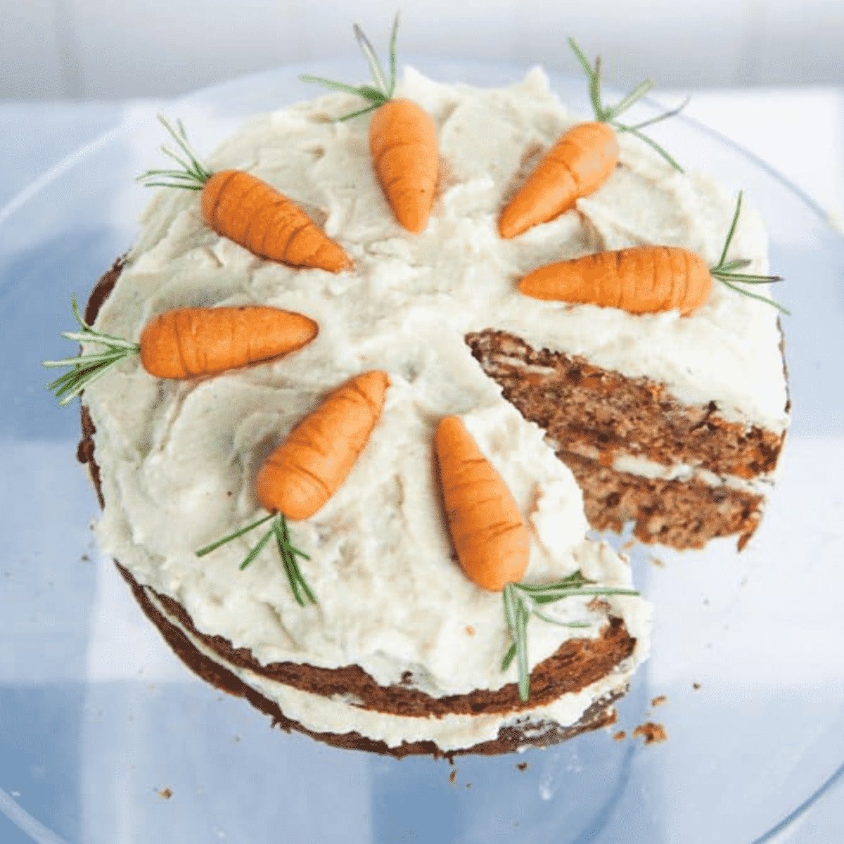 Healthy Vegan Carrot Cake