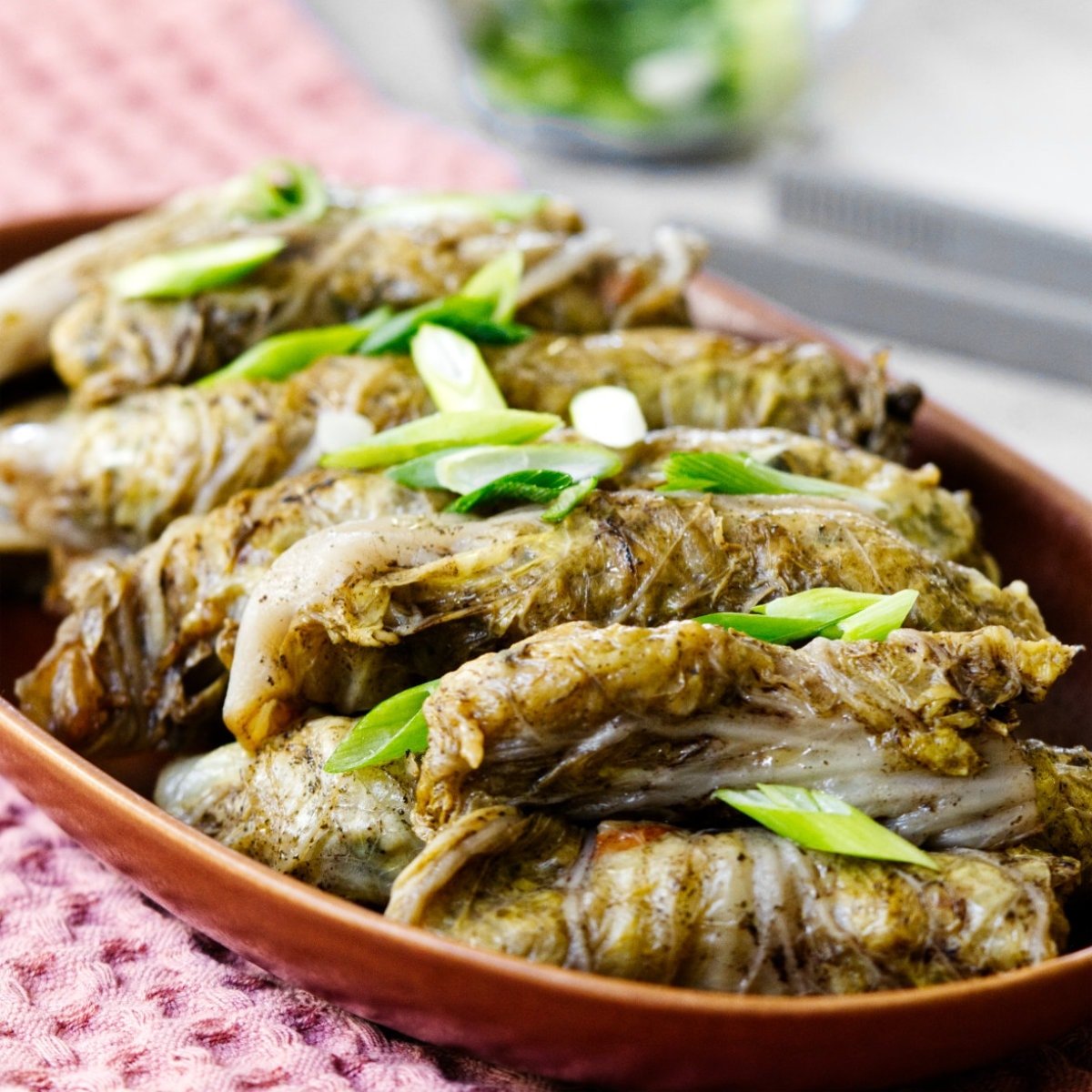 Malfouf Vegan Lebanese Cabbage Rolls Video