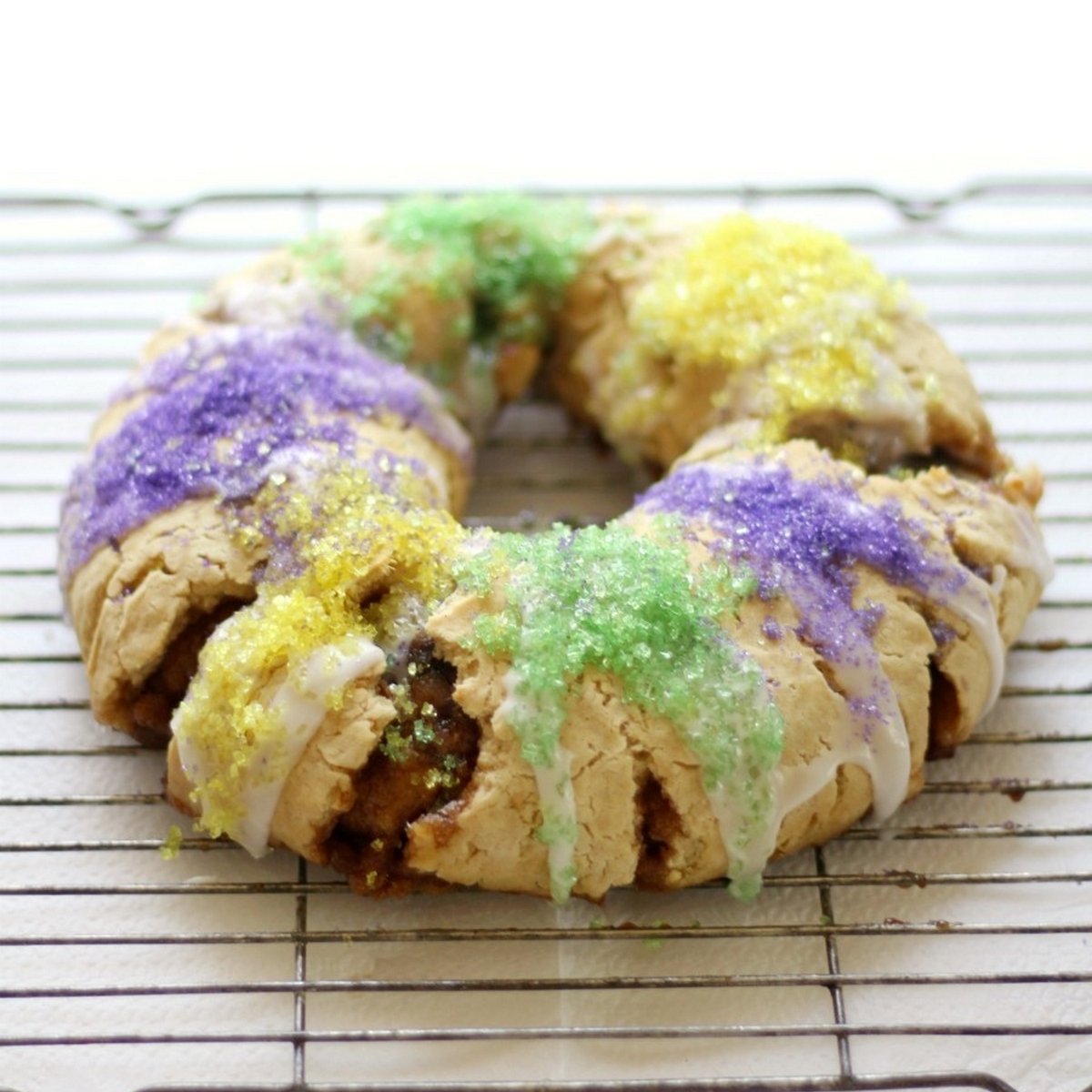 New Orleans Glutenfree King Cake