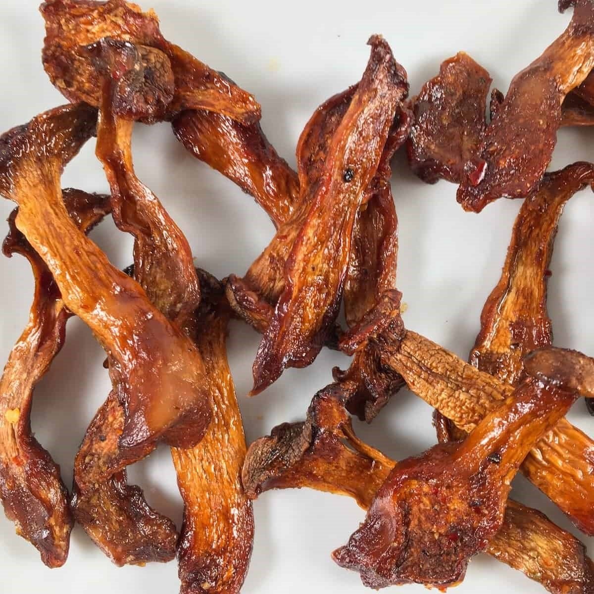 Oyster Mushroom Jerky Recipe Vegan Air Fryer Jerky