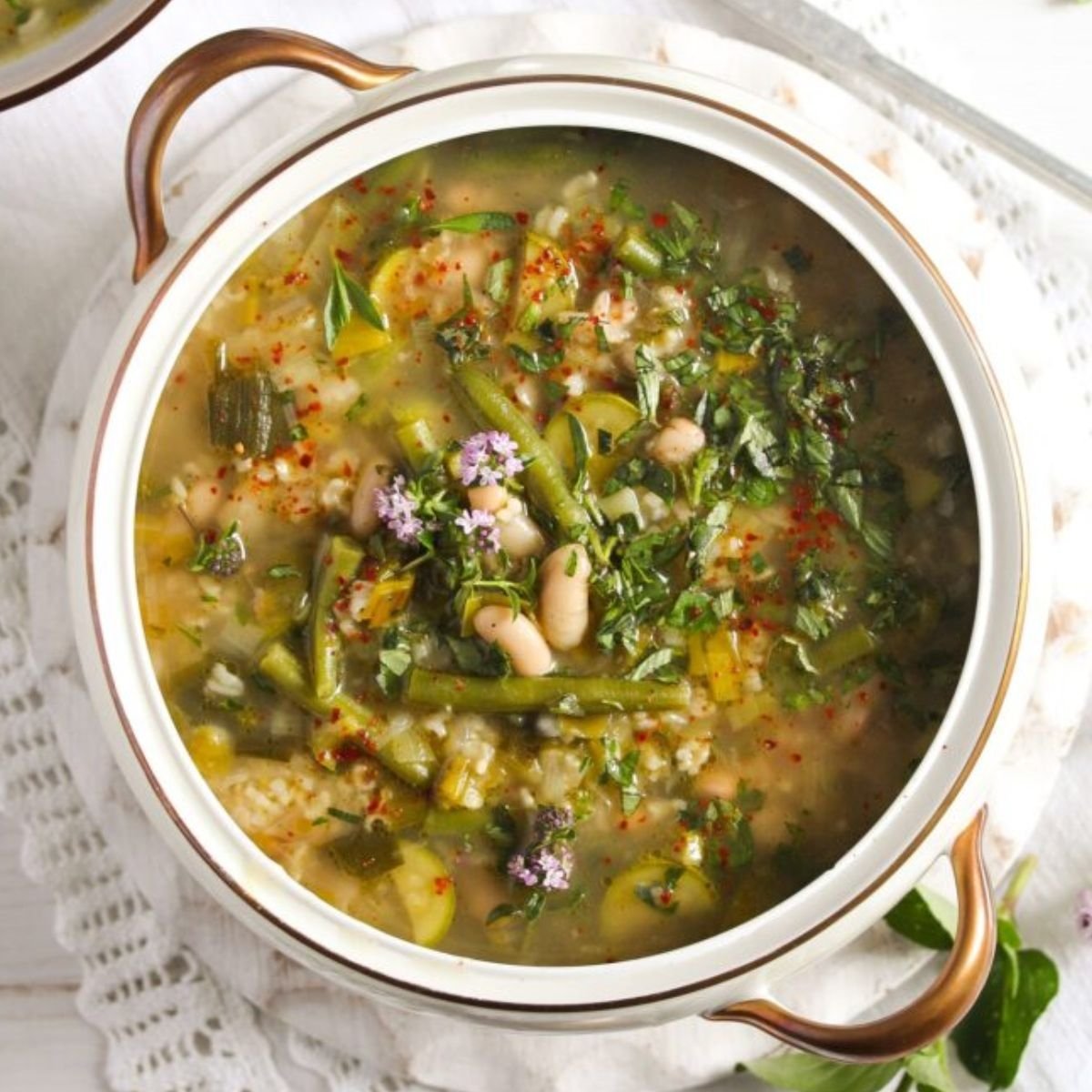 Rice And Bean Soup
