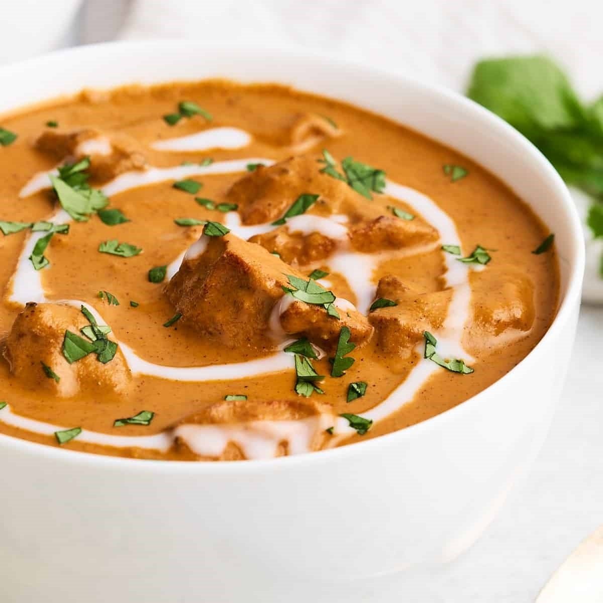 Rich Creamy Vegan Butter Chicken