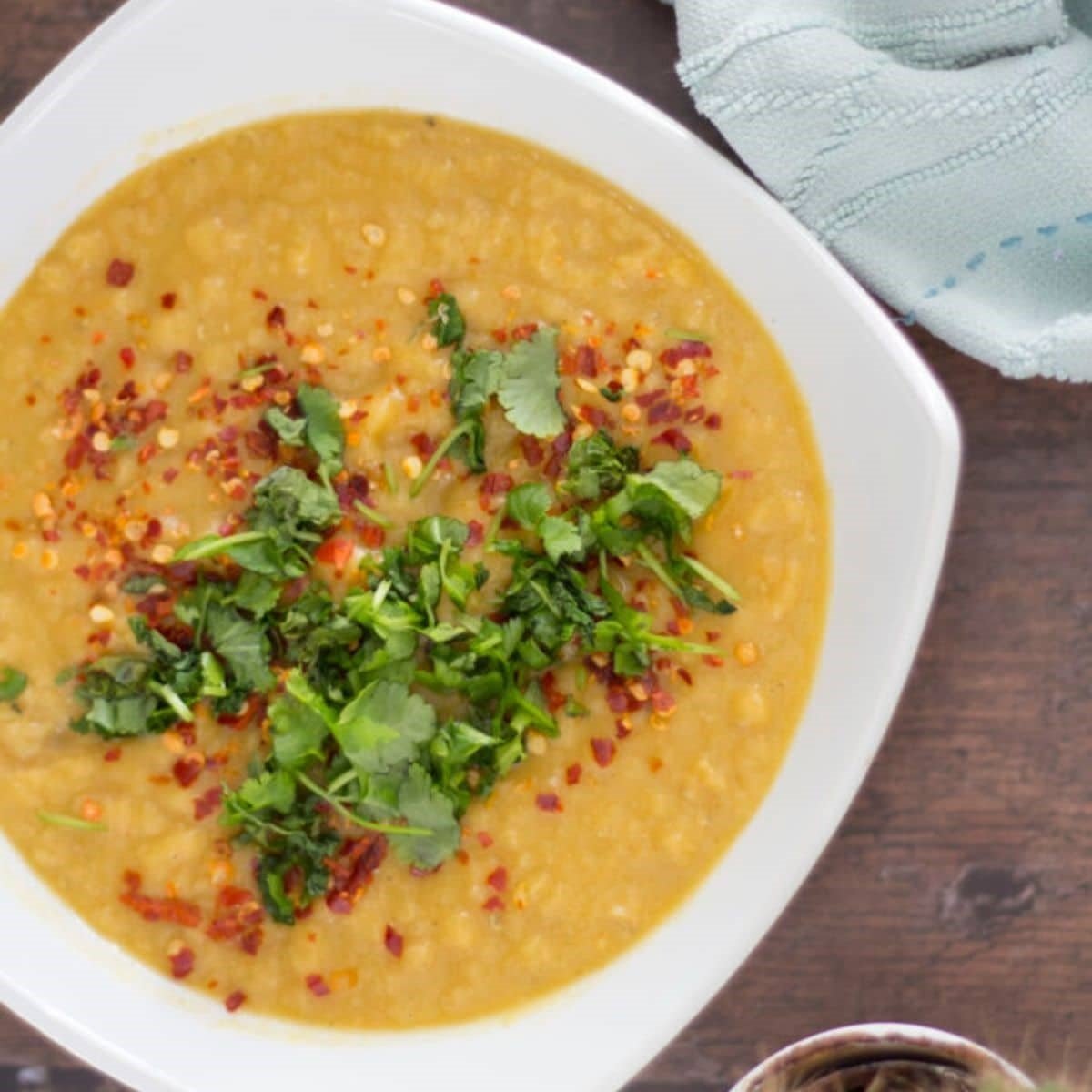 Spicy Red Lentil Soup Recipe