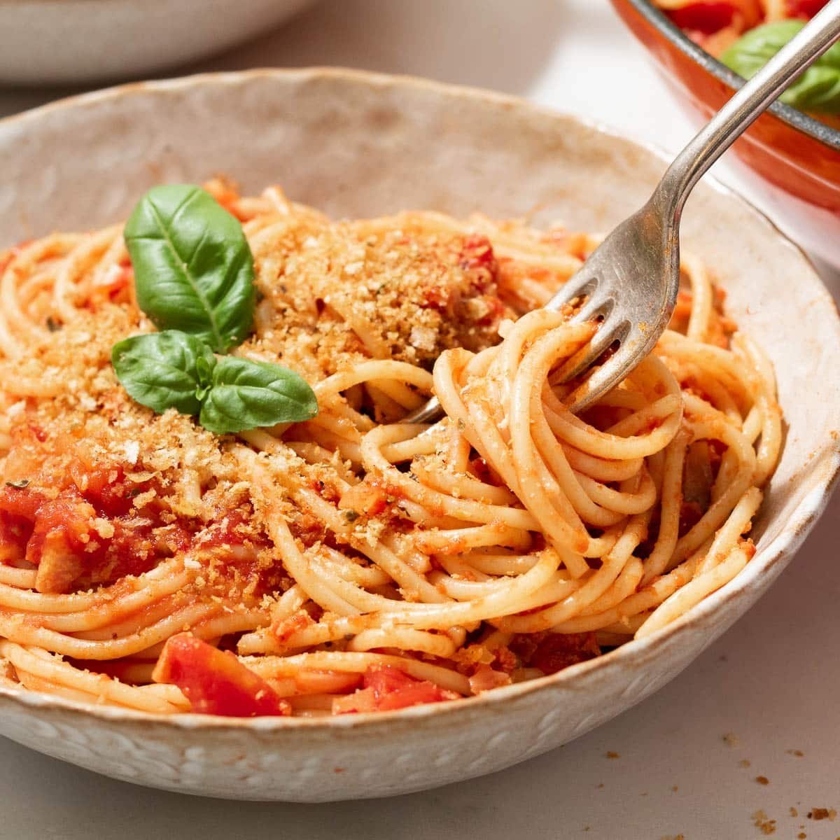 Spicy Spaghetti Arrabbiata Pasta