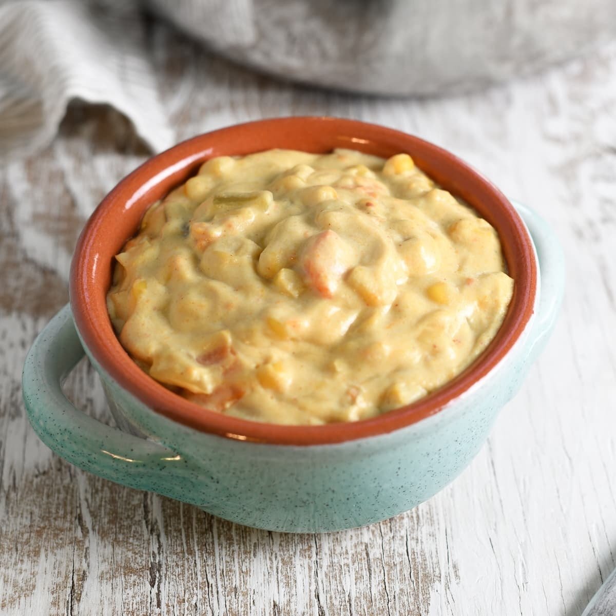 Spicy Sweet Potato Corn Chowder Healthy Vegan