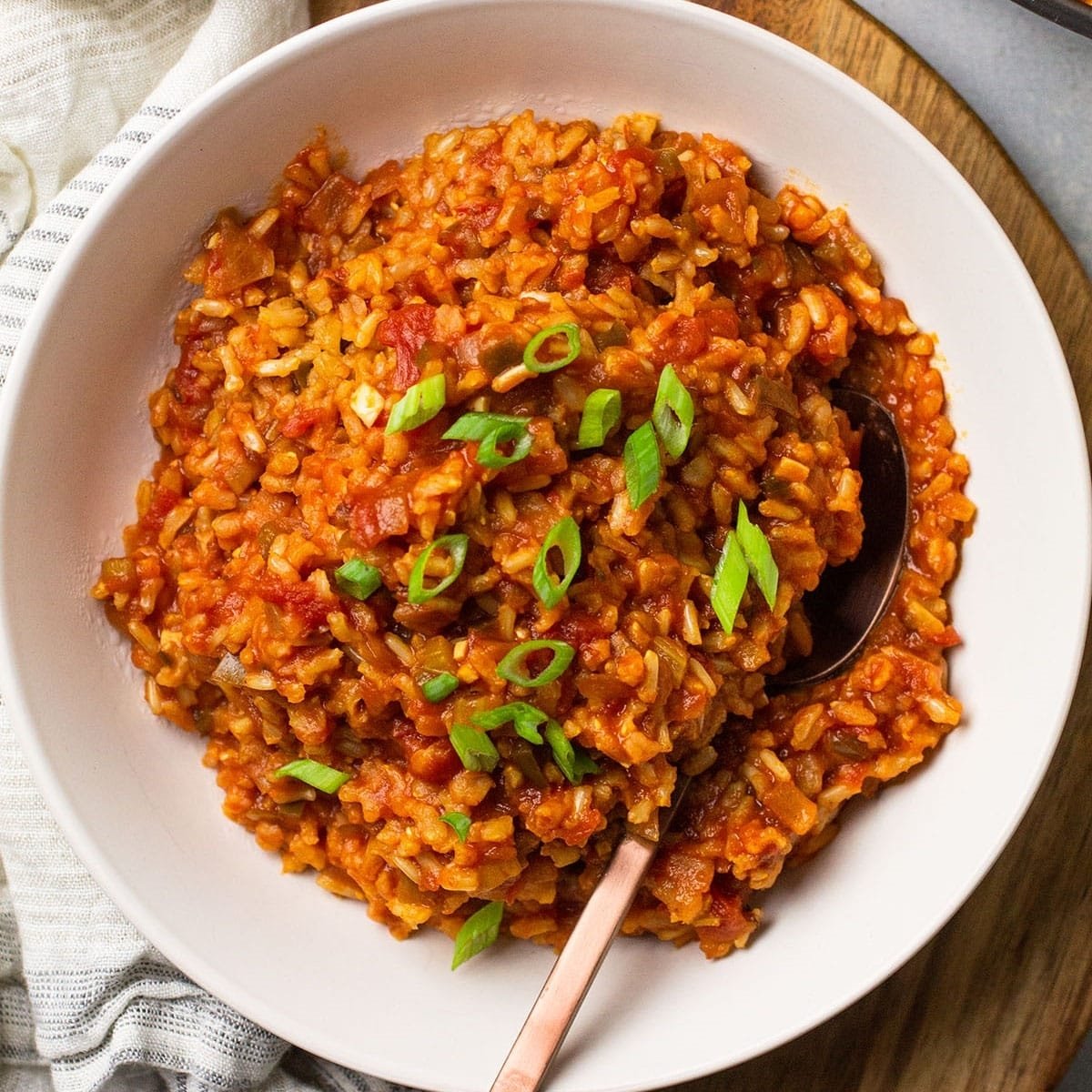 Spicy Vegan Jambalaya Creole Style Red Jambalaya