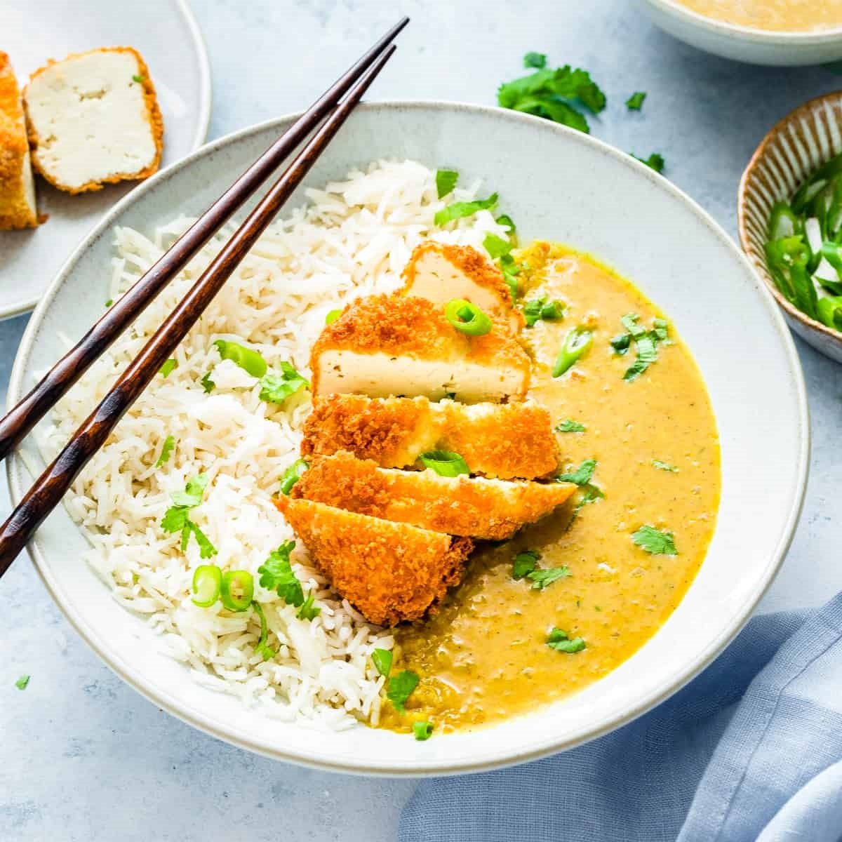 Tofu Katsu Curry
