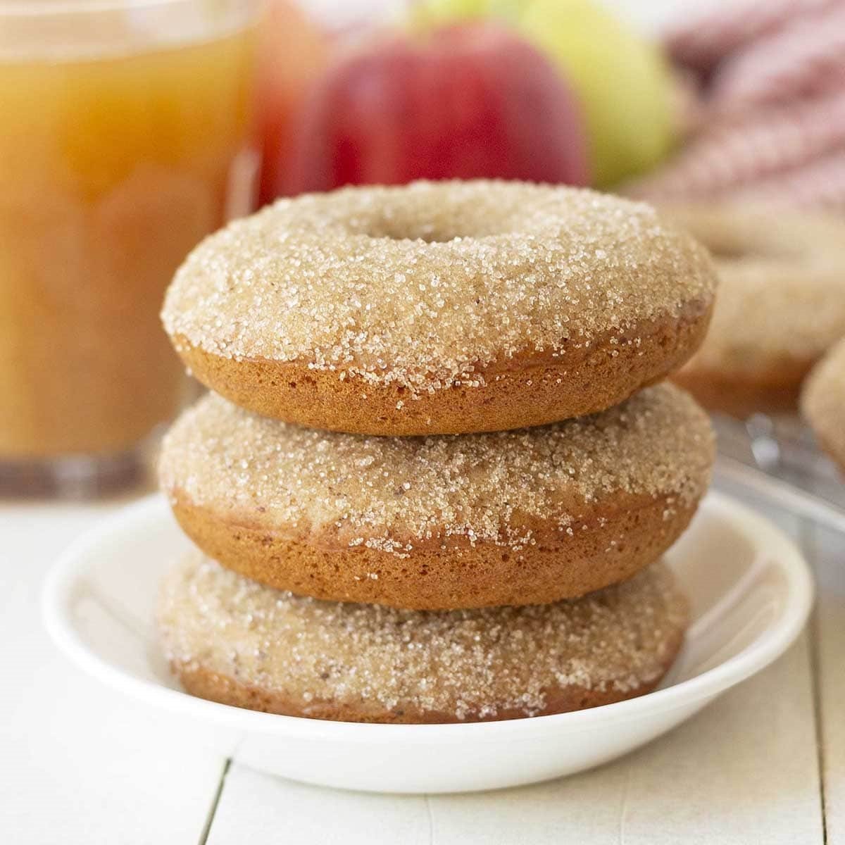 Vegan Apple Cider Donuts