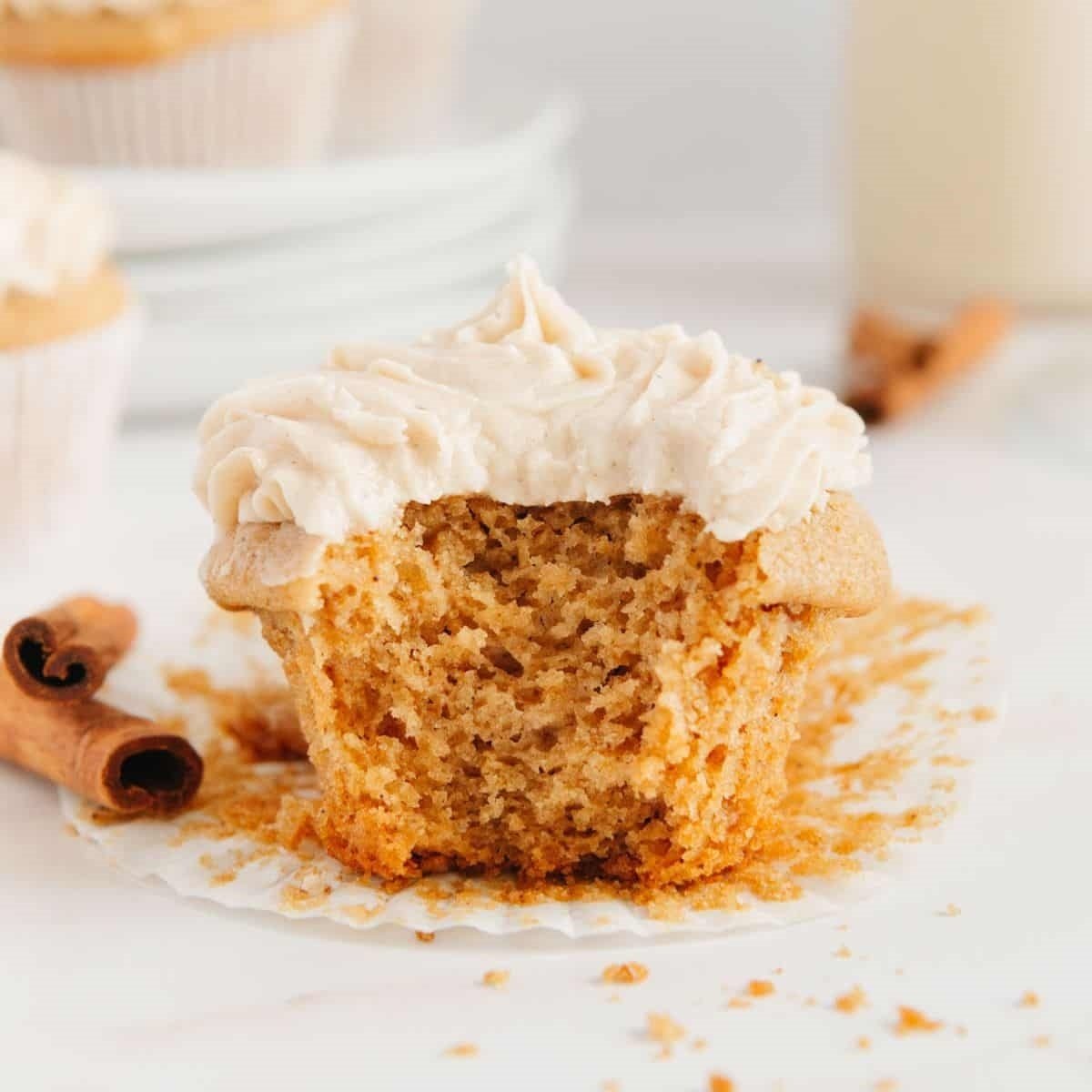 Vegan Chai Cupcakes