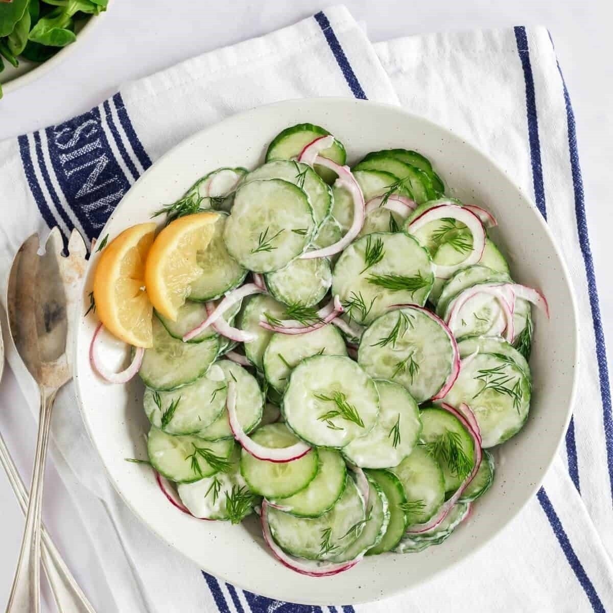 Vegan Cucumber Salad